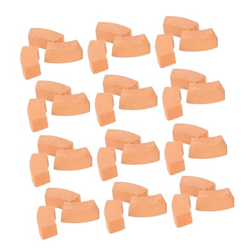 Yardwe 50 Stück Mini Miniatur Gebäude Modellbausatz Modellbausteine Miniatur Bausätze Bastelziegel DIY Gefälschte Orange Ton Yardwe 50 Stück Mini Miniatur Gebäude Modellbausatz Modellbausteine Miniatur Bausätze Bastelziegel DIY Gefälschte Orange Ton von Yardwe