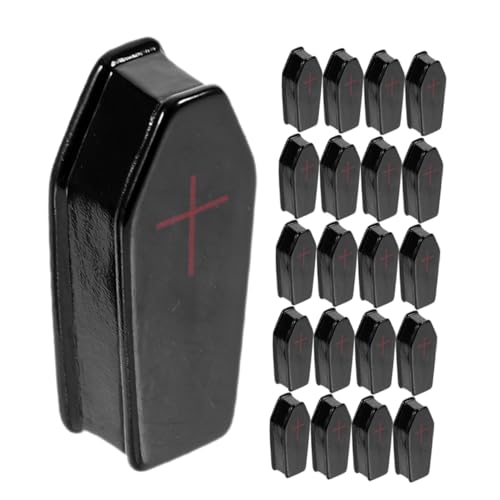 Yardwe 50 Stück Mini Sarg Deko Halloween Mikrolandschaft Grabstein Figuren aus Resin für Puppenhaus Spukhaus Partydeko und Festliche Wohnaccessoires Yardwe 50 Stück Mini Sarg Deko Halloween Mikrolandschaft Grabstein Figuren aus Resin für Puppenhaus Spukhaus Partydeko und Festliche Wohnaccessoires von Yardwe