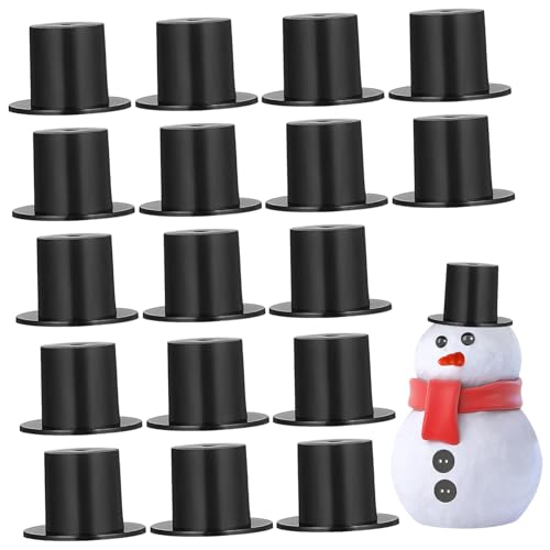 Yardwe 50 Stück Mini Schneemann Hüte Schwarz Verschleißfeste Diy Weihnachtsmützen für Puppen Fasching und Bastelbedarf Kleine Top Hats für Party Dekoration und Handwerk Yardwe 50 Stück Mini Schneemann Hüte Schwarz Verschleißfeste Diy Weihnachtsmützen für Puppen Fasching und Bastelbedarf Kleine Top Hats für Party Dekoration und Handwerk von Yardwe