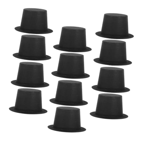 Yardwe 50 Stück Mini-hut Deko Zylinderhut Aus Filz Mini-clown-hut Schneemannmützen Zum Basteln Zylinder Für Männer Geburtstagsfeier Schwarzer Clownhut Schlitzhut Pvc-beflockung Schwarz Yardwe 50 Stück Mini-hut Deko Zylinderhut Aus Filz Mini-clown-hut Schneemannmützen Zum Basteln Zylinder Für Männer Geburtstagsfeier Schwarzer Clownhut Schlitzhut Pvc-beflockung Schwarz von Yardwe