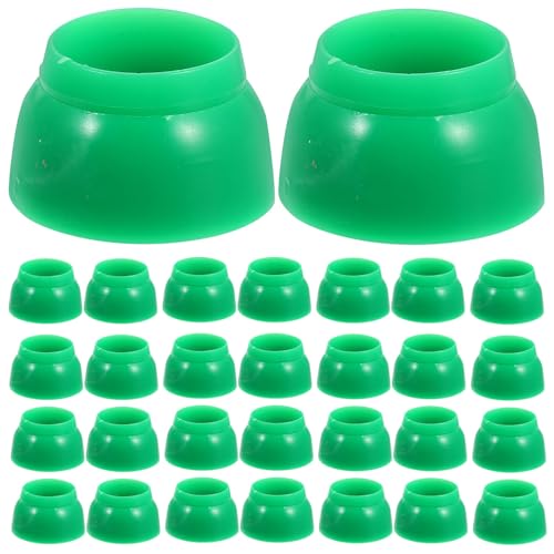 Yardwe 50 Stück Mutternkappen für Rutsche: Sicherheits-M10-Mutternschutz aus Kunststoff für Spielplatzgeräte – Bolzenabdeckungen, schützende Schraubkappe für Kinderspielbereich Yardwe 50 Stück Mutternkappen für Rutsche: Sicherheits-M10-Mutternschutz aus Kunststoff für Spielplatzgeräte – Bolzenabdeckungen, schützende Schraubkappe für Kinderspielbereich von Yardwe