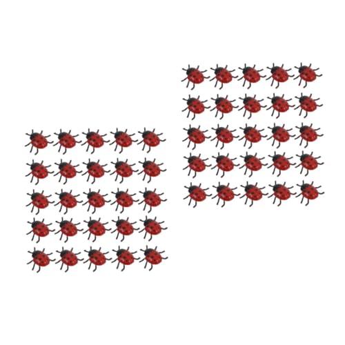 Yardwe 50 Stück Teiliges PVC Marienkäfer Modellset Realistische Trickreiche Insekten Figuren Leichtes Naturwissenschaftliches Lernspielzeug für Halloween und Aprilscherz Dekoration Yardwe 50 Stück Teiliges PVC Marienkäfer Modellset Realistische Trickreiche Insekten Figuren Leichtes Naturwissenschaftliches Lernspielzeug für Halloween und Aprilscherz Dekoration von Yardwe
