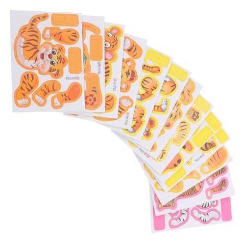 Yardwe 50 Stück Tiger -Puzzlespielzeug Kinderrätsel Cartoon-Puzzle Puzzle- für interessantes Kinderspielzeug Cartoon-Lernspielzeug tierisches Rätsel Schaum Yardwe 50 Stück Tiger -Puzzlespielzeug Kinderrätsel Cartoon-Puzzle Puzzle- für interessantes Kinderspielzeug Cartoon-Lernspielzeug tierisches Rätsel Schaum von Yardwe