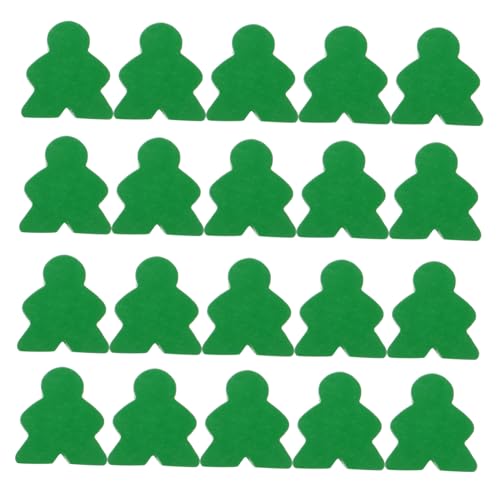 Yardwe 50 Stück Zubehör für Brettspiele Lebkuchenmann Handwerk Lebkuchenmänner aus Holz hölzern Green Yardwe 50 Stück Zubehör für Brettspiele Lebkuchenmann Handwerk Lebkuchenmänner aus Holz hölzern Green von Yardwe