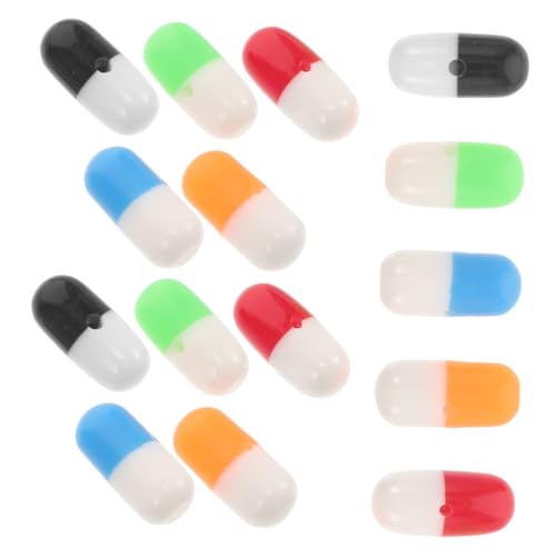 Yardwe 50 Stück lose Charm-Perlen Perlen und Anhänger zum Basteln Bunte Anhänger zur Schmuckherstellung Anhänger für die Herstellung von Halsketten lustige Reize Plastik Yardwe 50 Stück lose Charm-Perlen Perlen und Anhänger zum Basteln Bunte Anhänger zur Schmuckherstellung Anhänger für die Herstellung von Halsketten lustige Reize Plastik von Yardwe