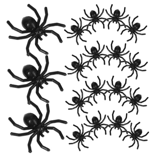 Yardwe 500stücke Halloween Spinnen Realistische Kunststoff Spinnen Für Gruselige Dekorationen Und Streiche Bei Halloween-Partys Für Zuhause Freien Yardwe 500stücke Halloween Spinnen Realistische Kunststoff Spinnen Für Gruselige Dekorationen Und Streiche Bei Halloween-Partys Für Zuhause Freien von Yardwe