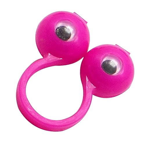 Yardwe 50Stücke Große Augen Fingerpuppen Lernspielzeug Für Kreative Rollenspiele Für Partys Geschichtenerzählen Und Puppentheater Zufälligen Farben von Yardwe