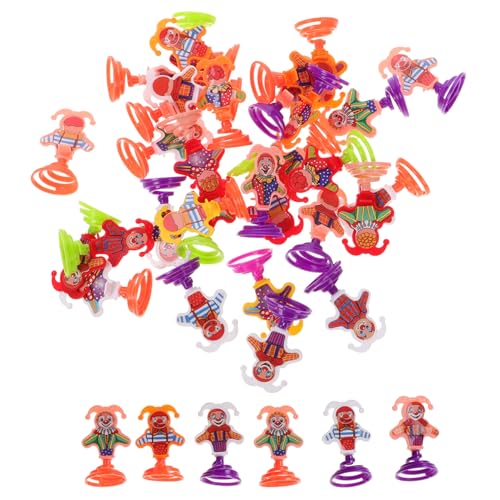 Yardwe 50Stücke Kreatives Frühlingsspielzeug Clown Fidget Spielzeuge für Hüpfende Spielzeuge für Soziale Interaktion und Spaß im Kindergarten Yardwe 50Stücke Kreatives Frühlingsspielzeug Clown Fidget Spielzeuge für Hüpfende Spielzeuge für Soziale Interaktion und Spaß im Kindergarten von Yardwe