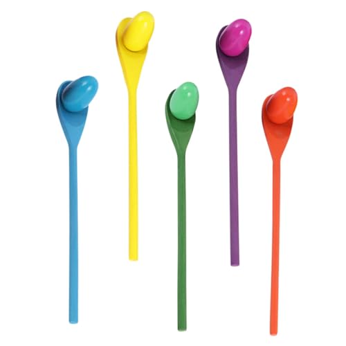 Yardwe 5Sätze Balancing Game Toy Sensorisches Trainingsspielzeug Aus Holz Für Teiliges Mit Zufälligen Farben Fördert Koordination Und Gleichgewicht Für Kindergartenaktivitäten von Yardwe