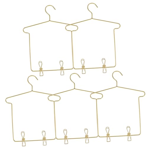 Yardwe 5Sätze Kleiderbügel Für Puppen Clips Für Puppen Und Miniaturlager Puppenhaus Zubehör Kleiderbügel Clips Yardwe 5Sätze Kleiderbügel Für Puppen Clips Für Puppen Und Miniaturlager Puppenhaus Zubehör Kleiderbügel Clips von Yardwe