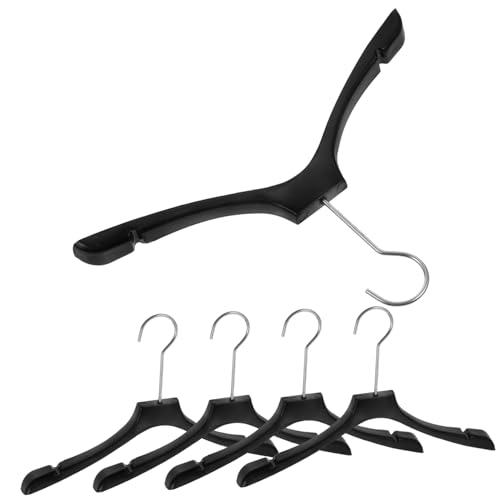 Yardwe 5Stücke Kleiderbügel Für Puppenkleidung Kunststoff Puppenkleiderbügel Für Puppenschrank Für Puppen Puppenhaus Zubehör von Yardwe