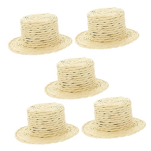 Yardwe 5Stücke Mini Strohhüte für DIY Dekoration Kleine Weihnachtsmützen für Puppen und Finger Handgefertigte Strickmützen Exquisite Hausschmuckmodelle für Besondere Anlässe Yardwe 5Stücke Mini Strohhüte für DIY Dekoration Kleine Weihnachtsmützen für Puppen und Finger Handgefertigte Strickmützen Exquisite Hausschmuckmodelle für Besondere Anlässe von Yardwe