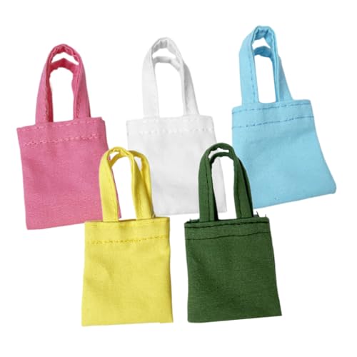 Yardwe Kleiner Puppentaschen Satz 5 Stücke Dekorative Taschen für Puppen Tragbare Miniatur Taschen für Kleiner Haus Dekoration Puppenzubehör Yardwe Kleiner Puppentaschen Satz 5 Stücke Dekorative Taschen für Puppen Tragbare Miniatur Taschen für Kleiner Haus Dekoration Puppenzubehör von Yardwe