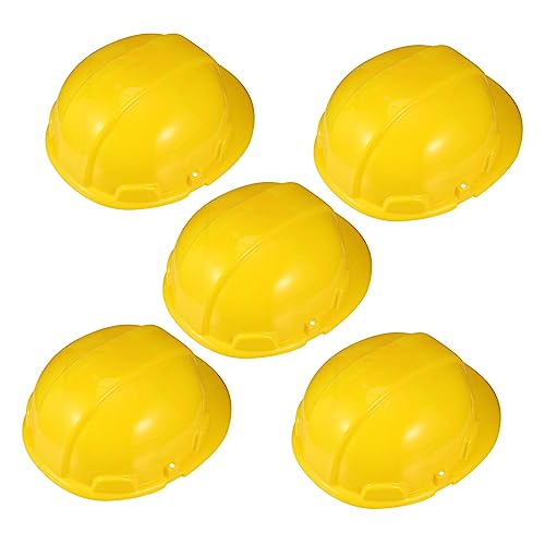 Yardwe 5Stücke Teiliges Bauhut für Robuste Plastikhelme für Dress Up und Partys für Jungen und Baustellen Spaß Yardwe 5Stücke Teiliges Bauhut für Robuste Plastikhelme für Dress Up und Partys für Jungen und Baustellen Spaß von Yardwe