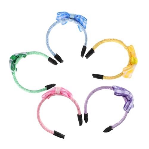 Yardwe 5Stücke Teiliges Puppen Haarband mit Krone DIY Puppenhaus Zubehör für Kreative Anziehszenen Handgemachte Mini Diademe für Puppen Vielfältige für Fantasievolles Yardwe 5Stücke Teiliges Puppen Haarband mit Krone DIY Puppenhaus Zubehör für Kreative Anziehszenen Handgemachte Mini Diademe für Puppen Vielfältige für Fantasievolles von Yardwe