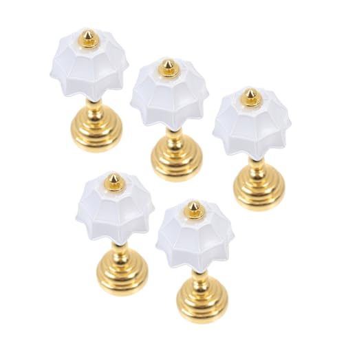 Yardwe 5Stücke Tischlampen Dekorative Lampen für Puppenhaus Dekoration Detailgetreue Modelle für Romantische Accessoire Yardwe 5Stücke Tischlampen Dekorative Lampen für Puppenhaus Dekoration Detailgetreue Modelle für Romantische Accessoire von Yardwe