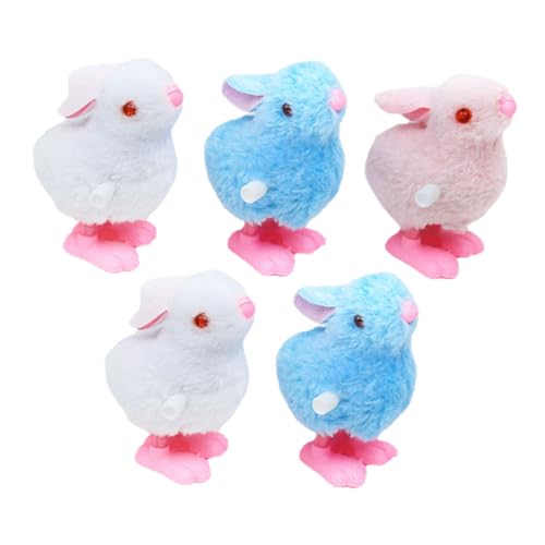 Yardwe 5Stücke Wind Up Bunny Pädagogisches Für Zufällige Farben Für Feste Und Spielzeiten von Yardwe