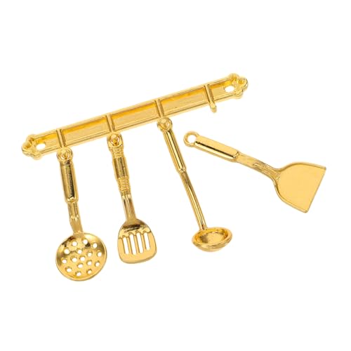 Yardwe 5pcs Mini Dollhouse Küche Utensilien Set Mini Spatel Löffel Kochgeschirrkochwerkzeuge 1:12 Puppenhaus Möbel Küchendekoration Trep Play Toy Spielzeug Yardwe 5pcs Mini Dollhouse Küche Utensilien Set Mini Spatel Löffel Kochgeschirrkochwerkzeuge 1:12 Puppenhaus Möbel Küchendekoration Trep Play Toy Spielzeug von Yardwe