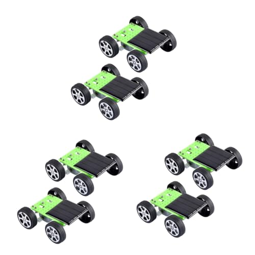 Yardwe 6 Stck Mini Solar Auto Bausatz DIY Solar Betriebenes Lernspielzeug für Sonnenenergie Betrieben Fördert Kreativität und Geduld Tragbar und Kompakt für Jungen und Mädchen Ab Jahren von Yardwe