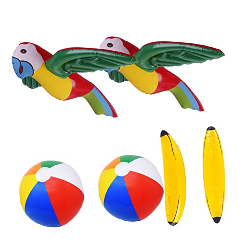 Yardwe 6 Stück Aufblasbare Spielzeuge Für Den Strand Aufblasbare Spielsachen Badespielzeug Colorful von Yardwe