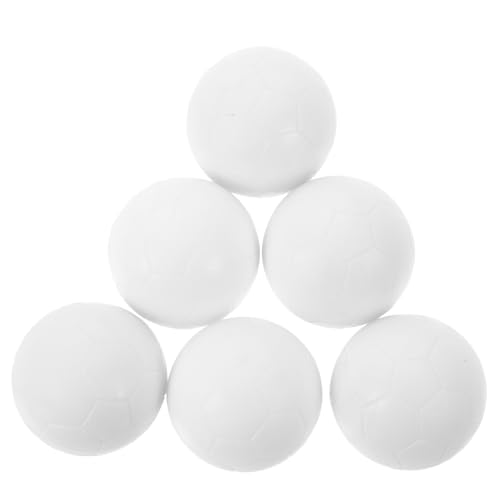 Yardwe 6 Stück Brettspiel Fußball Fußball Minibälle Tischfußball Für Tischfußball Sportspiel Tischfußballball Fußballspielzeug Fußballball Tischfußballtisch Zubehör Weiß Pp Yardwe 6 Stück Brettspiel Fußball Fußball Minibälle Tischfußball Für Tischfußball Sportspiel Tischfußballball Fußballspielzeug Fußballball Tischfußballtisch Zubehör Weiß Pp von Yardwe