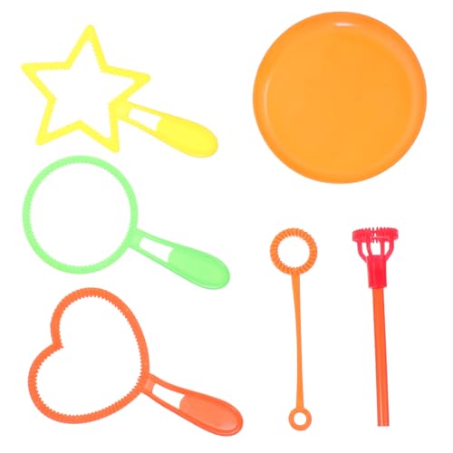 Yardwe 6 Stück Bubble-Stick- Bubble Zauberstab Blasenmacher Blasenzauberstab Blase Zauberstab Blasenstab-kit Plastik von Yardwe
