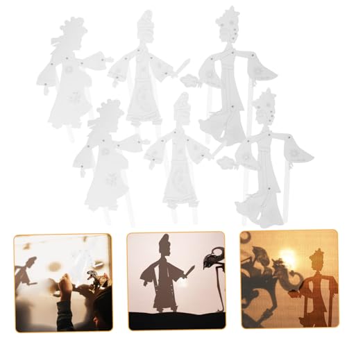 Yardwe 6 Stück DIY Schattenspielset Teiliges Traditionelles Chinesisches Handwerksspielzeug für Kindergarten Fördert Kreativität und Motorische Fähigkeiten für Familien Yardwe 6 Stück DIY Schattenspielset Teiliges Traditionelles Chinesisches Handwerksspielzeug für Kindergarten Fördert Kreativität und Motorische Fähigkeiten für Familien von Yardwe