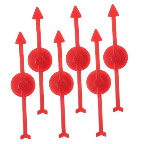 Yardwe 6 Stück Digitales Plattenspieler - Party Brettspiel rotierende Pfeile Spinnen verlosen für Rad Brettspiele selber Machen Pfeilspinner aus Kunststoff Abs von Yardwe