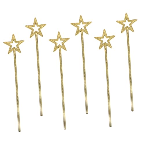 Yardwe 6 Stück Feen Partygeschenke Kinderzauberstab Für Kostüme Mädchen LED Feenstäbe Stern Feenstäbe Cosplay Party Requisite Sternförmige Feenstäbe Bühnenrequisite Cosplay Yardwe 6 Stück Feen Partygeschenke Kinderzauberstab Für Kostüme Mädchen LED Feenstäbe Stern Feenstäbe Cosplay Party Requisite Sternförmige Feenstäbe Bühnenrequisite Cosplay von Yardwe