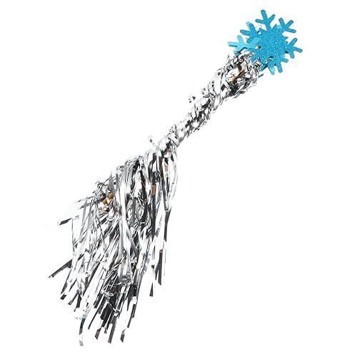 Yardwe 6 Stück Foto Requisiten Märchen Quaste Zauberstab Hochzeit Quastenstäbe Hochzeit Schneeflocke Zauberstab Hochzeitsfee Zauberstab Schneeflocken-sticks Blue von Yardwe