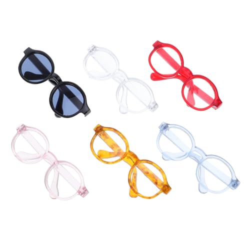 Yardwe 6 Stück Leichte Plastik Sonnenbrillen für Puppen und Haustiere Lustige Accessoires für Fotografie und Kostümgestaltung Yardwe 6 Stück Leichte Plastik Sonnenbrillen für Puppen und Haustiere Lustige Accessoires für Fotografie und Kostümgestaltung von Yardwe