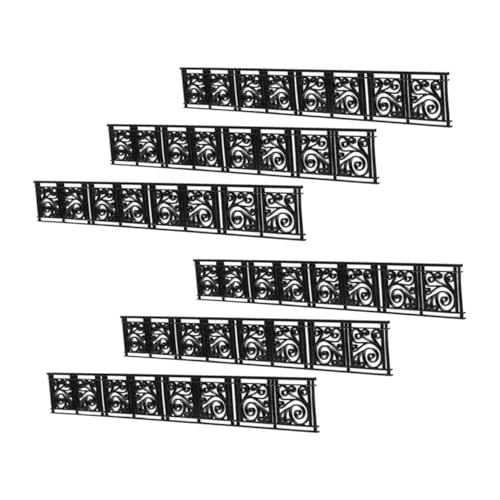 Yardwe 6 Stück Maßstab Abs Material Stabile Landschaftsdeko Für Sandtisch DIY Miniaturgarten Zubehör von Yardwe