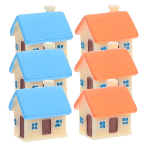 Yardwe 6 Stück Mini House Decoration Kit Mikro-Landschaftsstatue Miniaturhaus Pflanzenschmuck Mikrolandschaftsgartenfigur Puppenhaus Miniaturhausdekoration Miniaturhausverzierung Harz Yardwe 6 Stück Mini House Decoration Kit Mikro-Landschaftsstatue Miniaturhaus Pflanzenschmuck Mikrolandschaftsgartenfigur Puppenhaus Miniaturhausdekoration Miniaturhausverzierung Harz von Yardwe