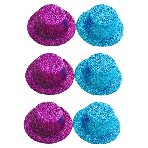 Yardwe 6 Stück Mini Top Hats mit Bunten Glitzerpartikeln Multifunktionale Kleine Partyhüte für Puppen Haustiere und DIY Bastelprojekte Farbenfrohe Handwerksmaterialien Zufällige Farbe Yardwe 6 Stück Mini Top Hats mit Bunten Glitzerpartikeln Multifunktionale Kleine Partyhüte für Puppen Haustiere und DIY Bastelprojekte Farbenfrohe Handwerksmaterialien Zufällige Farbe von Yardwe