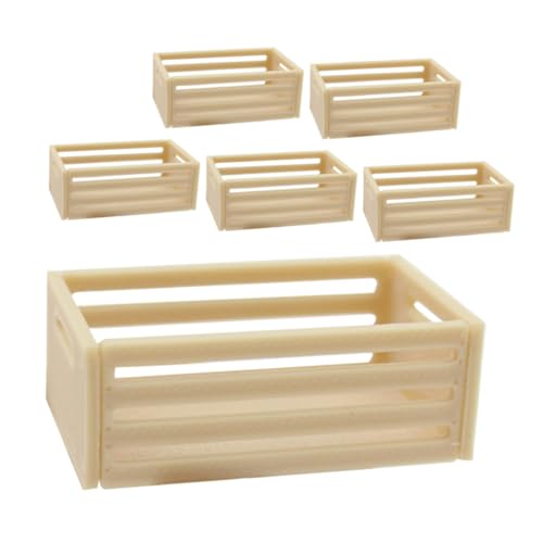 Yardwe 6 Stück Miniatur-Dinge Puppenhaus Aufbewahrungskorb Mini- Mini-puppenhauszubehör Puppenhaus-obstkorb Winzige Körbe Puppenhaus-miniaturen Pla Khaki Yardwe 6 Stück Miniatur-Dinge Puppenhaus Aufbewahrungskorb Mini- Mini-puppenhauszubehör Puppenhaus-obstkorb Winzige Körbe Puppenhaus-miniaturen Pla Khaki von Yardwe