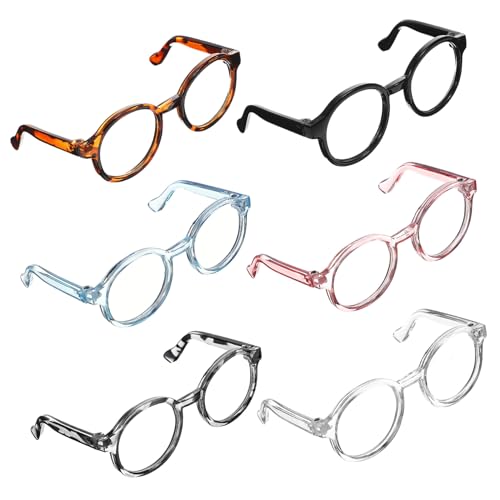 Yardwe 6 Stück Puppenbrille aus Baumwolle Artikel Kostüm vorgeben Augen Puppen Accessoires gläser Brille für Puppe Mini-Puppen-Sonnenbrillen-Requisiten Puppe Plastik Yardwe 6 Stück Puppenbrille aus Baumwolle Artikel Kostüm vorgeben Augen Puppen Accessoires gläser Brille für Puppe Mini-Puppen-Sonnenbrillen-Requisiten Puppe Plastik von Yardwe