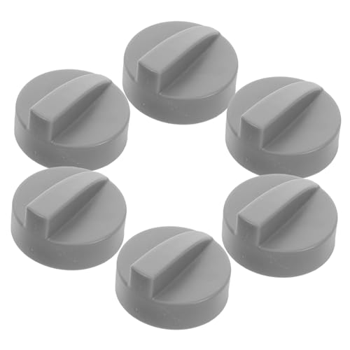 Yardwe 6 Stück Simulation Gasherdknöpfe Ersatzteile für Spielzeugküchen Realistische Drehknöpfe für Puppenhaus Kochfelder und Installieren aus Langlebigem von Yardwe