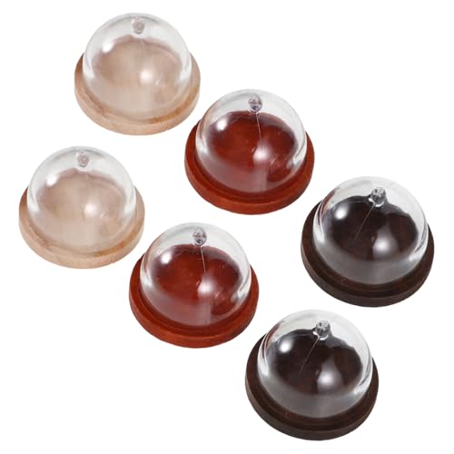 Yardwe 6 Stück Simulationskuchenabdeckung Mini-kuchenblech Küchenzubehör Für Puppenstuben Puppenhaus-Kuchen-Display Miniatur-kuchendeckel Miniatur-kuchenkuppel Miniatur-küchendekor Holz Yardwe 6 Stück Simulationskuchenabdeckung Mini-kuchenblech Küchenzubehör Für Puppenstuben Puppenhaus-Kuchen-Display Miniatur-kuchendeckel Miniatur-kuchenkuppel Miniatur-küchendekor Holz von Yardwe