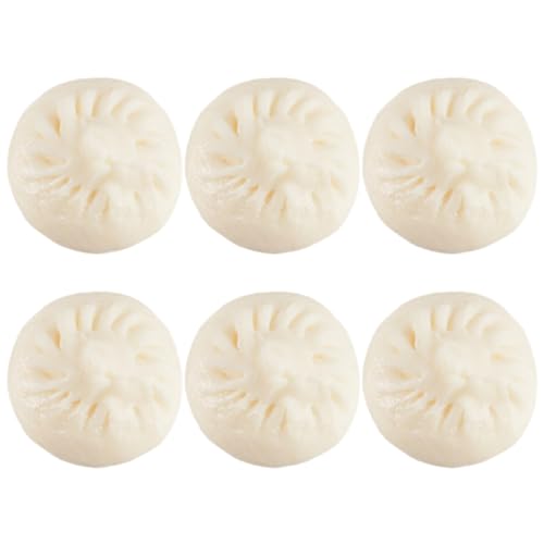 Yardwe 6 Stück Simulierte Brötchen Simulation Gedämpftes Gefülltes Brötchen Lebensechtes Dampfbrötchen Künstliches Dampfbrötchen Küchensimulation Gedämpftes Brötchendekor PVC Weiß Yardwe 6 Stück Simulierte Brötchen Simulation Gedämpftes Gefülltes Brötchen Lebensechtes Dampfbrötchen Künstliches Dampfbrötchen Küchensimulation Gedämpftes Brötchendekor PVC Weiß von Yardwe