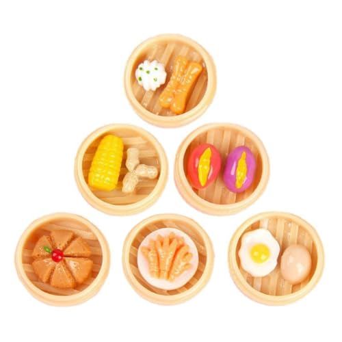 Yardwe 6 Stück Simuliertes Essen Mini-simulationsspielzeug Für Die Küche Gefälschtes Lebensmittelmodell Nachahmung des Dampfgarer- Dampfiges Lebensmittelmodell Gemüsedampfer Harz Yardwe 6 Stück Simuliertes Essen Mini-simulationsspielzeug Für Die Küche Gefälschtes Lebensmittelmodell Nachahmung des Dampfgarer- Dampfiges Lebensmittelmodell Gemüsedampfer Harz von Yardwe