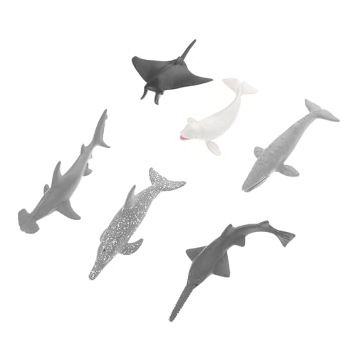 Yardwe 6 Stück Simuliertes Meereslebewesen Modell Kreatur Wal Tier Für Haie Schildkröten Simuliertes Fischmodell Meereslebewesen Modell Realistisches Fischmodell Yardwe 6 Stück Simuliertes Meereslebewesen Modell Kreatur Wal Tier Für Haie Schildkröten Simuliertes Fischmodell Meereslebewesen Modell Realistisches Fischmodell von Yardwe