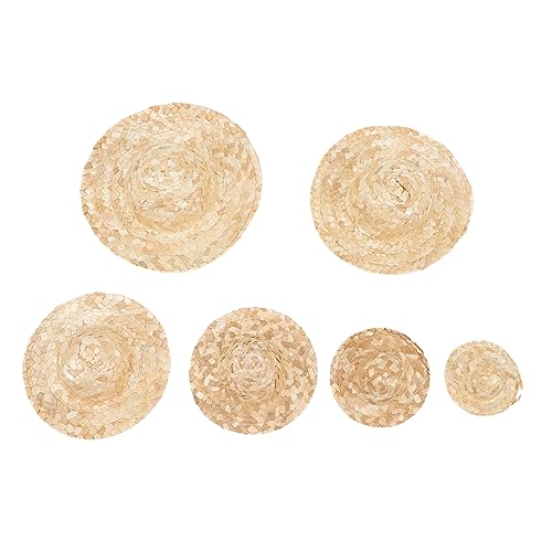 Yardwe 6 Stück Strick -Mini -Strohhut kleine Hüte für Puppen Puppenhüte Minihüte zum Basteln kleine Hüte zum Basteln Mini-Hut winziger Hut Miniaturhüte Mini-Hüte Mini-Miniatur-Hut Khaki Yardwe 6 Stück Strick -Mini -Strohhut kleine Hüte für Puppen Puppenhüte Minihüte zum Basteln kleine Hüte zum Basteln Mini-Hut winziger Hut Miniaturhüte Mini-Hüte Mini-Miniatur-Hut Khaki von Yardwe