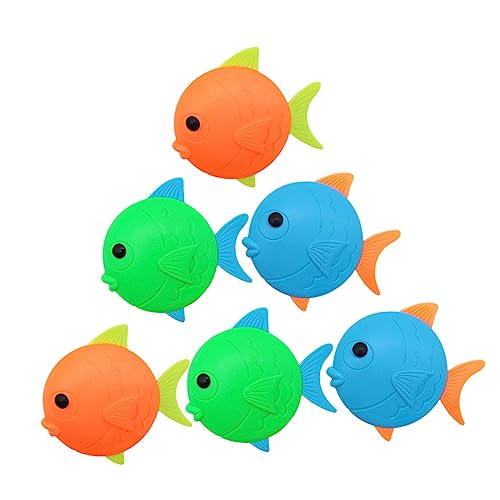 Yardwe 6stücke Fisch Tauchen Spielzeug Für Junge Mädchen Pool Spielzeug Wasserspielzeug Mit Glatten Kanten Aus Hochwertigem Kunststoff Für Bad Und Schwimmbad Yardwe 6stücke Fisch Tauchen Spielzeug Für Junge Mädchen Pool Spielzeug Wasserspielzeug Mit Glatten Kanten Aus Hochwertigem Kunststoff Für Bad Und Schwimmbad von Yardwe