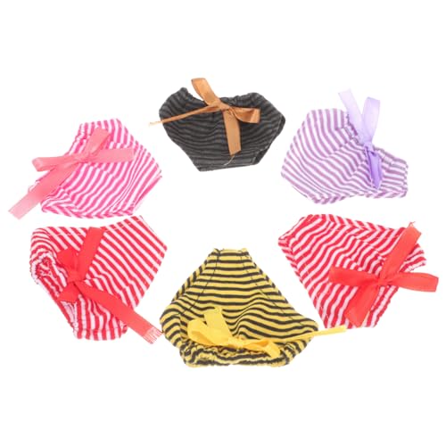 Yardwe 6 Stück Teiliges Elastische Puppen unterwäsche Mädchenpuppe Wiederverwendbare in Zufälligen Farben Puppenkleidung Zubehör für Kreatives Rollenspiel Zufällige Farbe Zufällige Farbe Yardwe 6 Stück Teiliges Elastische Puppen unterwäsche Mädchenpuppe Wiederverwendbare in Zufälligen Farben Puppenkleidung Zubehör für Kreatives Rollenspiel Zufällige Farbe Zufällige Farbe von Yardwe