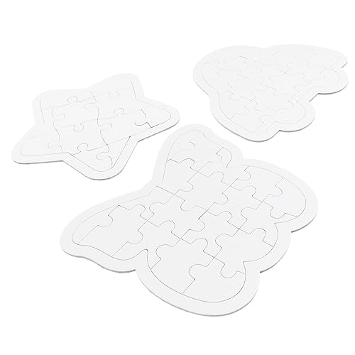 Yardwe 6 Stück Teiliges Leeres Puzzle zum Ausmalen für DIY Malerei mit Schmetterlingen Bastelmaterial für Kreative Projekte für Kreativität und Motorischen Fähigkeiten Yardwe 6 Stück Teiliges Leeres Puzzle zum Ausmalen für DIY Malerei mit Schmetterlingen Bastelmaterial für Kreative Projekte für Kreativität und Motorischen Fähigkeiten von Yardwe