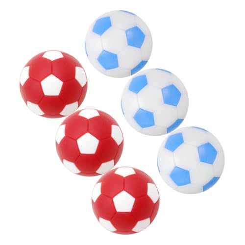 Yardwe 6 Stück Tischfussball Fußballspiel Tischplatte Ersatz Foosball Tischspielbälle Tischfußball Ball mini fußball Fußballdekorationen Kicker Zubehör Bälle für Kickerspiele Plastik Yardwe 6 Stück Tischfussball Fußballspiel Tischplatte Ersatz Foosball Tischspielbälle Tischfußball Ball mini fußball Fußballdekorationen Kicker Zubehör Bälle für Kickerspiele Plastik von Yardwe