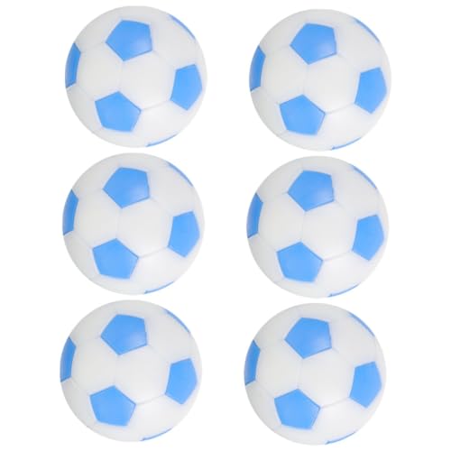 Yardwe 6 Stück Tischfußballball Tischplatte Foosball Party Tischspielbälle Tischfußball, kleine Bälle Kicker Zubehör Bälle für Kickerspiele Tischfußball-Ersatz Plastik Sky-Blue Yardwe 6 Stück Tischfußballball Tischplatte Foosball Party Tischspielbälle Tischfußball, kleine Bälle Kicker Zubehör Bälle für Kickerspiele Tischfußball-Ersatz Plastik Sky-Blue von Yardwe