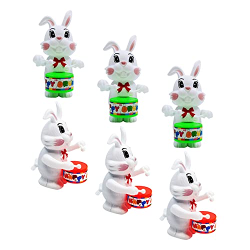 Yardwe 6 Stück Trommelndes Kaninchen Aufziehfigur Kaninchen Kinderspielzeug Zartes Kaninchen Kaninchenförmiges Kaninchen Aufziehspielzeug Kreatives Aufziehspielzeug Yardwe 6 Stück Trommelndes Kaninchen Aufziehfigur Kaninchen Kinderspielzeug Zartes Kaninchen Kaninchenförmiges Kaninchen Aufziehspielzeug Kreatives Aufziehspielzeug von Yardwe