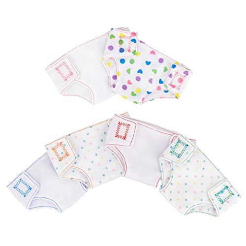 Yardwe 6 Teilige Puppenkleidung Babykleidung Babypuppenwindeln Puppenkleidung Kleine Babywindeln Für Babypuppen Babypuppenzubehör Zubehör Verschiedene Outfits Wiederverwendbare Yardwe 6 Teilige Puppenkleidung Babykleidung Babypuppenwindeln Puppenkleidung Kleine Babywindeln Für Babypuppen Babypuppenzubehör Zubehör Verschiedene Outfits Wiederverwendbare von Yardwe