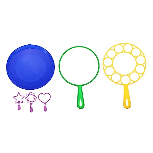 Yardwe 6 Teiliges Set Seifenblasengebläse Jumbo Seifenblasenstab Partygeschenke Riesige Seifenblasenstäbe Bunte Seifenblasenstäbe Seifenblasenmacher von Yardwe
